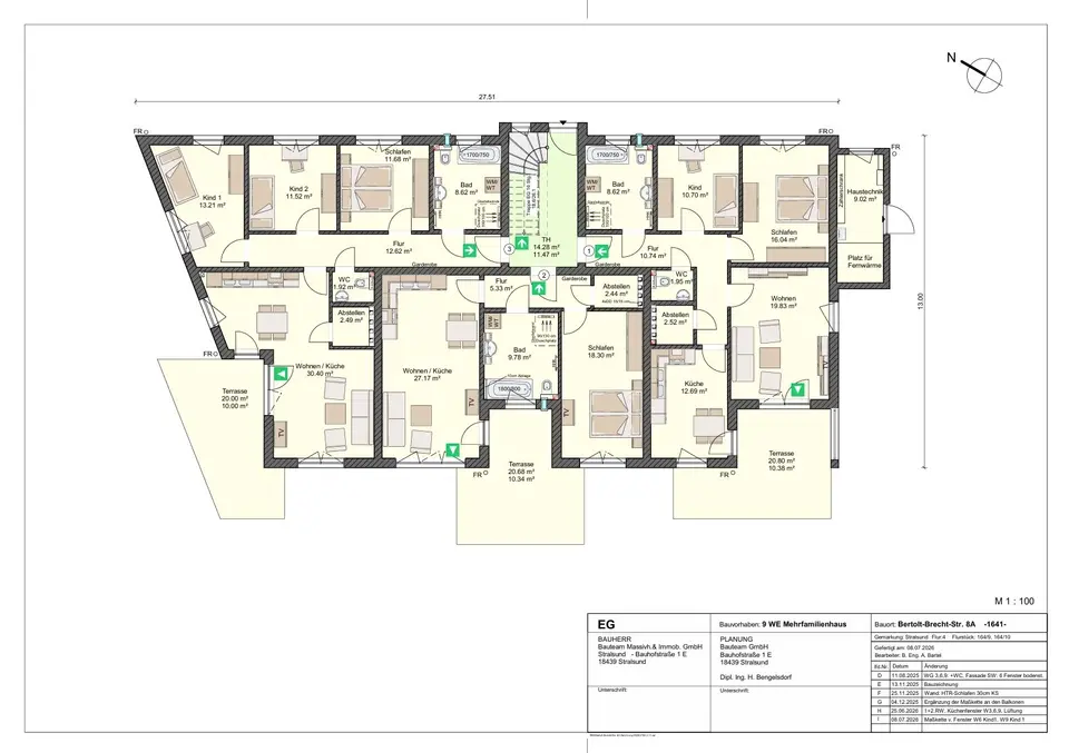 2 Zimmer Wohnung mit 68 m² in Stralsund – Bild 8