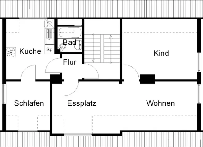 4 Zimmer Wohnung mit 62 m² in Herne – Bild 3