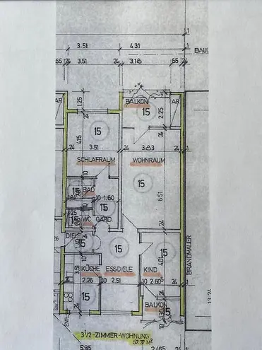4 Zimmer Wohnung mit 87 m² in Stuttgart – Bild 2