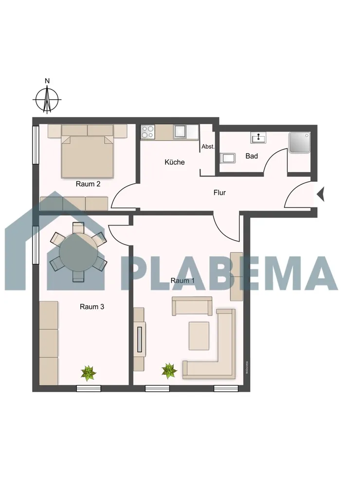 3 Zimmer Wohnung mit 73 m² in Stralsund – Bild 11