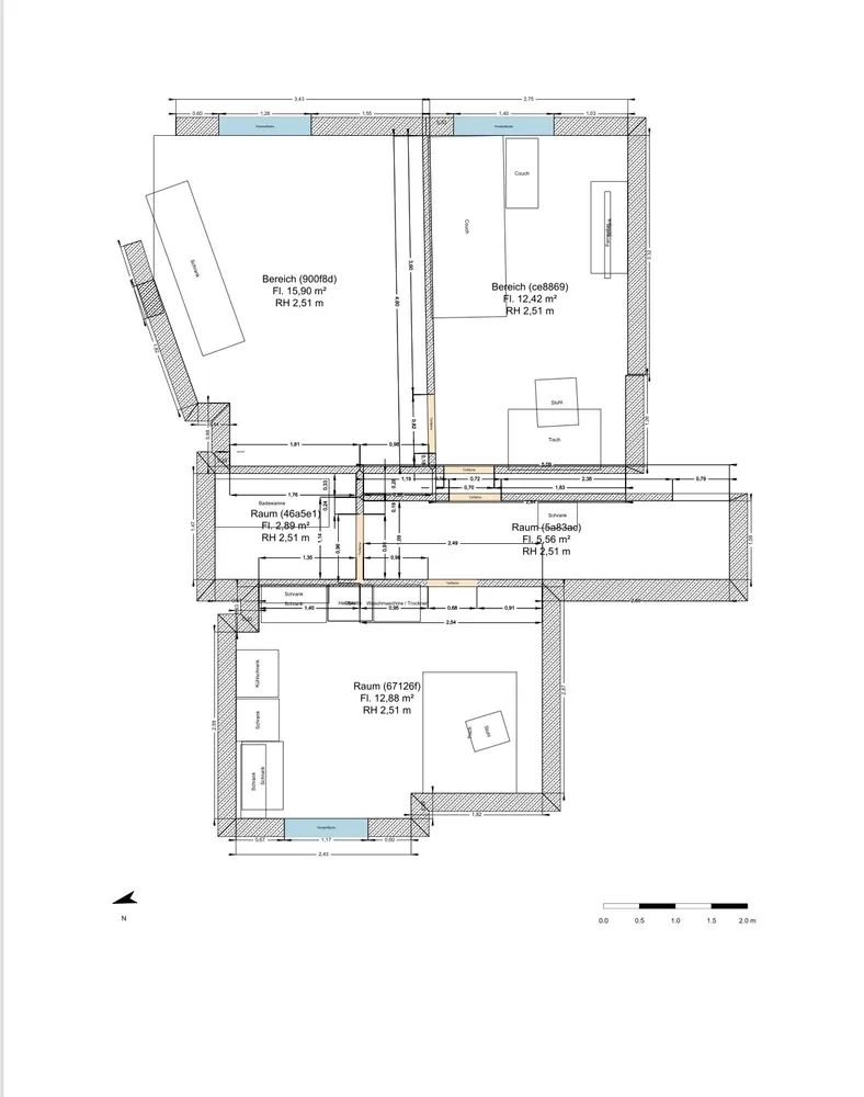 2 Zimmer Wohnung mit 54 m² in Koblenz – Bild 6