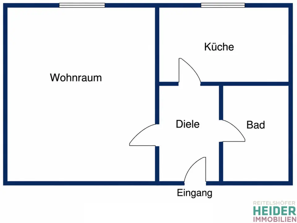 Studio mit 36 m² in Ansbach – Bild 5