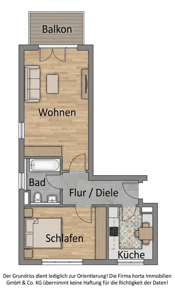 2 Zimmer Wohnung mit 60 m² in Konstanz – Bild 10