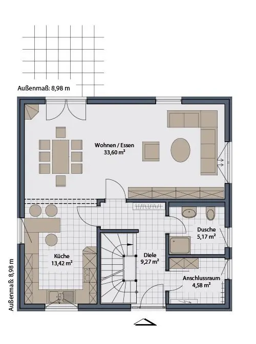 4 Zimmer Haus mit 136 m² in Essen – Bild 5