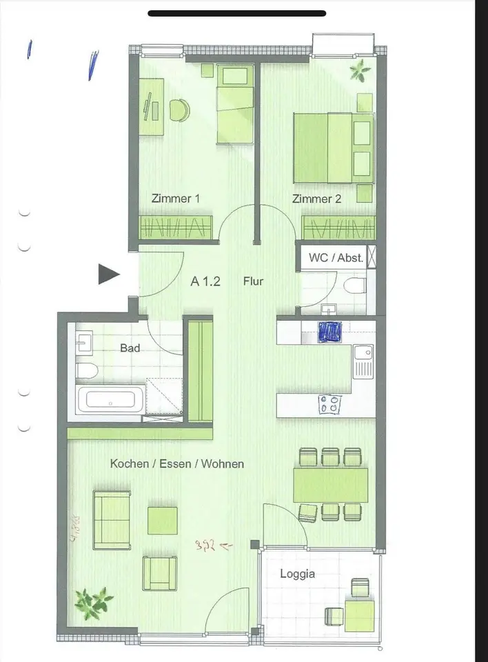 4 Zimmer Wohnung mit 85 m² in Rheinfelden – Bild 5