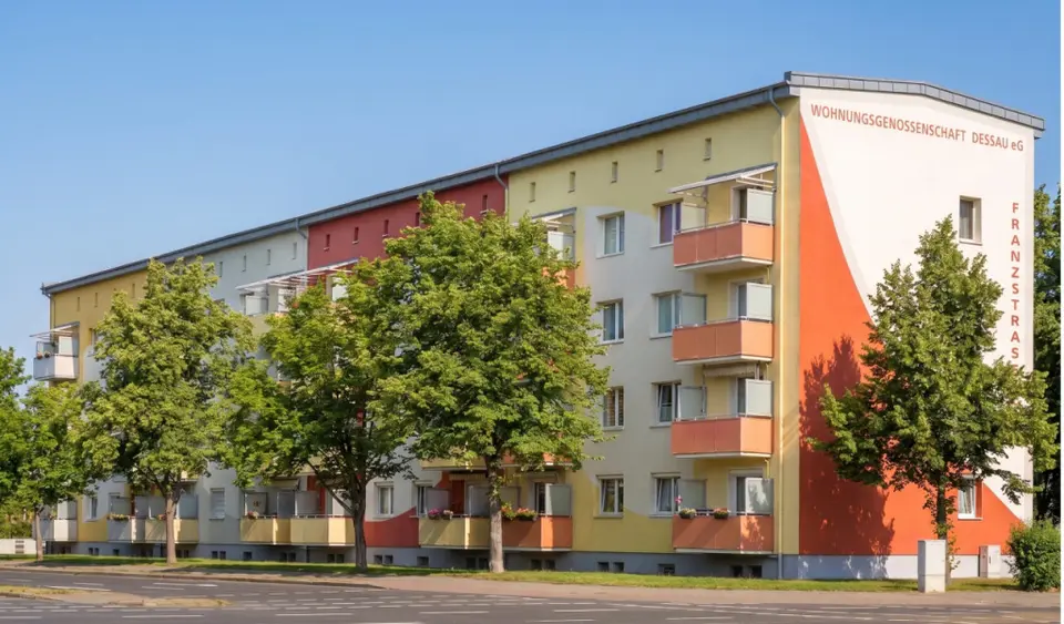 3 Zimmer Wohnung mit 58 m² in Dessau-Roßlau – Bild 1