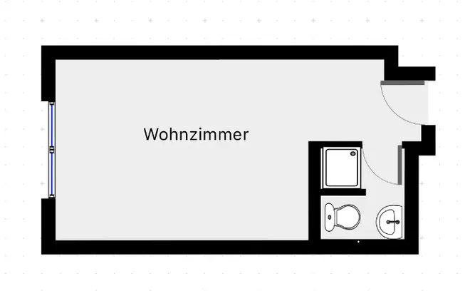 1 Zimmer Wohnung mit 19 m² in Regensburg – Bild 7