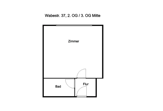 1 Zimmer Wohnung mit 25 m² in Braunschweig – Bild 7