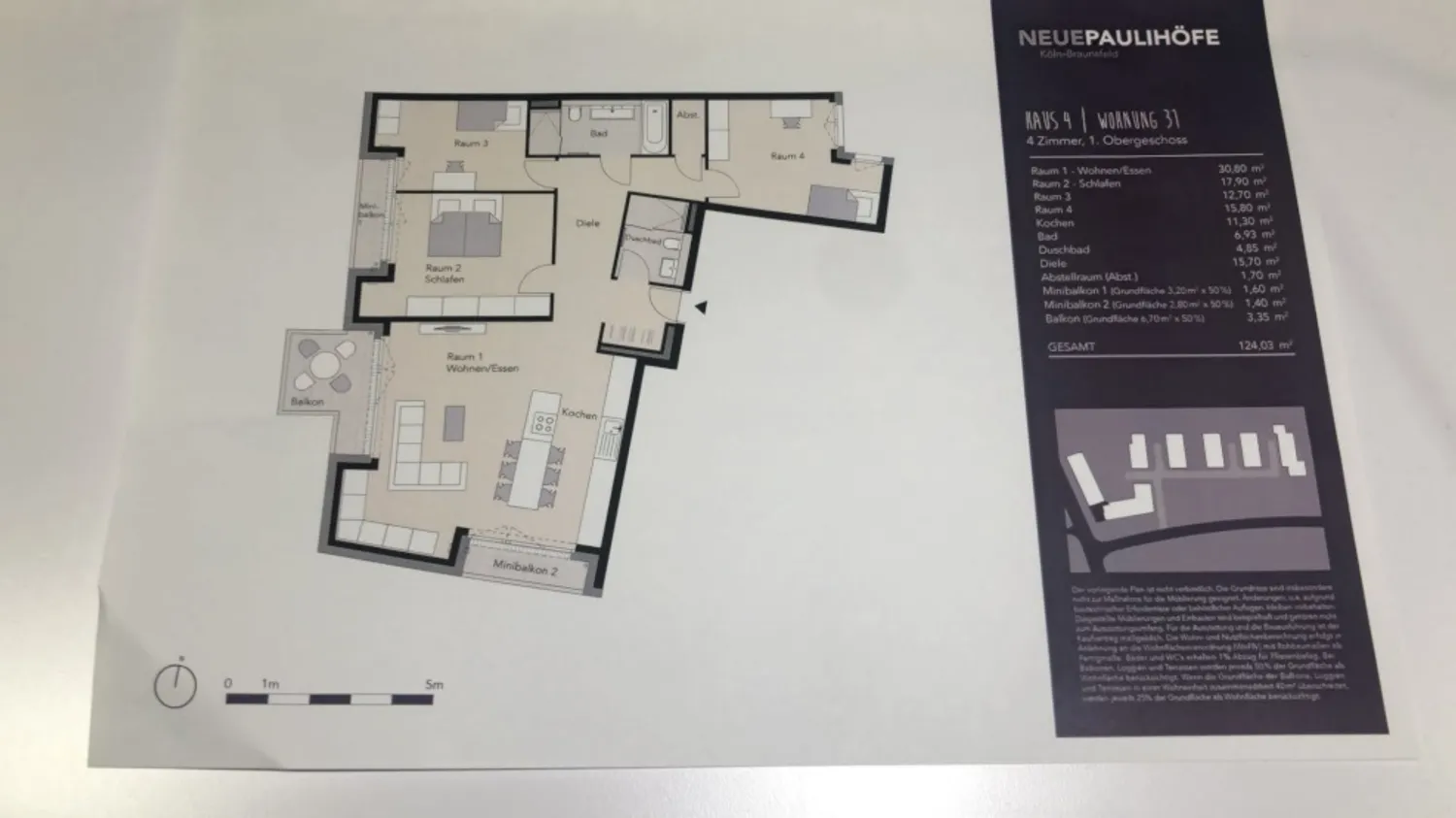 4 Zimmer Wohnung mit 124 m² in Köln – Bild 3
