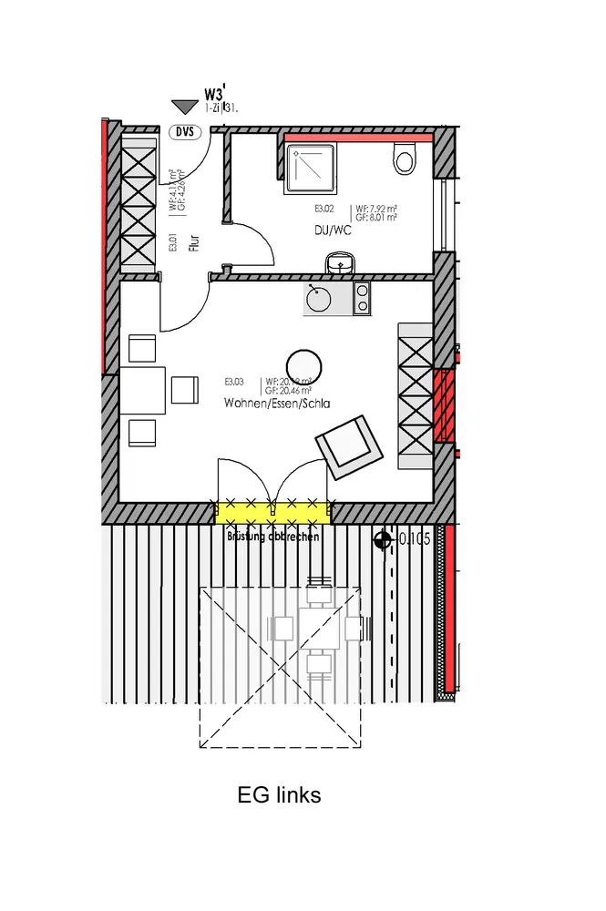 1 Zimmer Wohnung mit 32 m² in Rosenheim – Bild 7