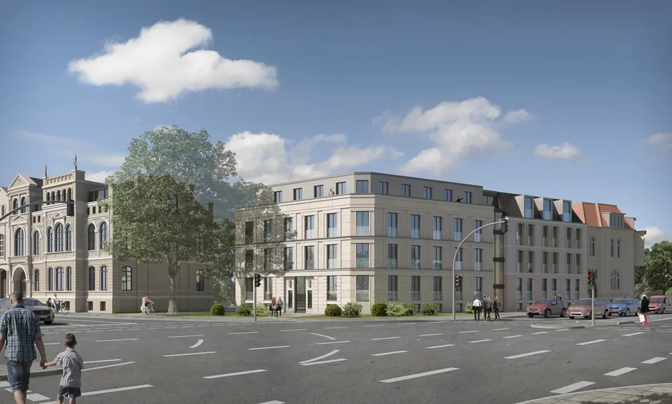 3 Zimmer Wohnung mit 76 m² in Schwerin – Bild 1
