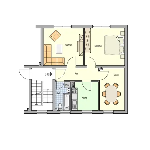 2 Zimmer Wohnung mit 57 m² in Hamm – Bild 8