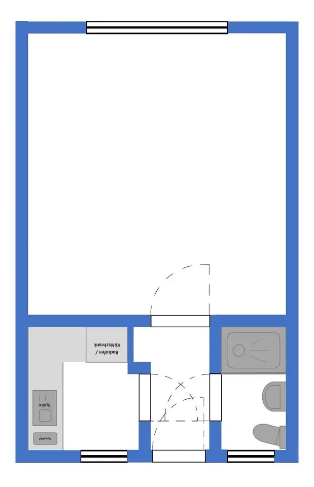 2 Zimmer Wohnung mit 32 m² in Coburg – Bild 9