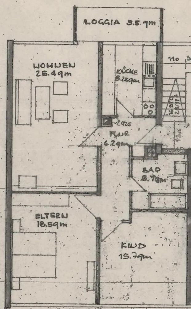 3 Zimmer Wohnung mit 83 m² in Offenbach am Main – Bild 9