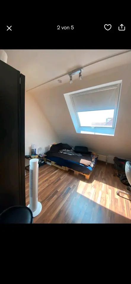 Studio mit 17 m² in Worms – Bild 1