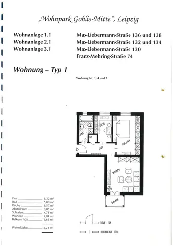 2 Zimmer Wohnung mit 52 m² in Leipzig – Bild 11