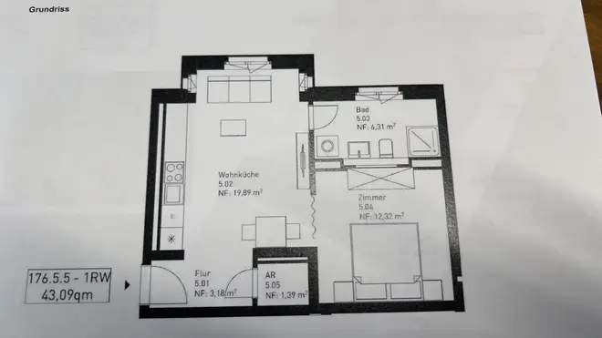 2 Zimmer Wohnung mit 43 m² in Leipzig – Bild 6