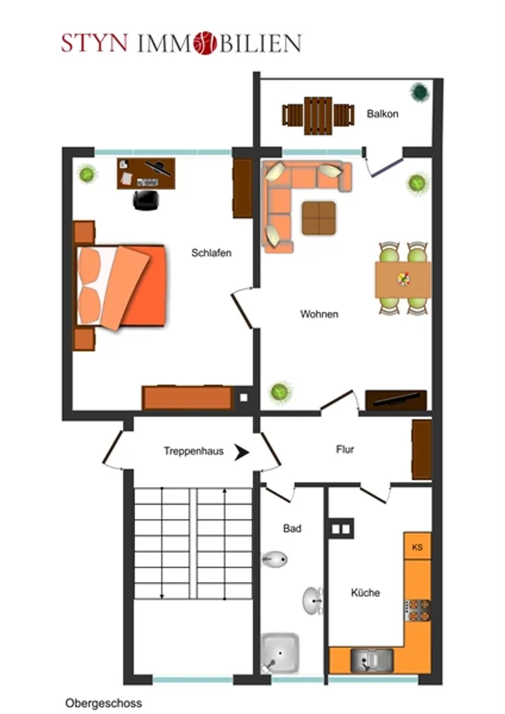 2 Zimmer Wohnung mit 49 m² in Brandenburg an der Havel – Bild 11