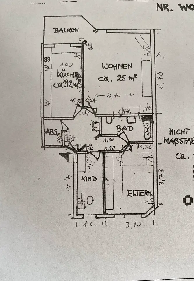 3 Zimmer Wohnung mit 71 m² in Lübeck – Bild 5
