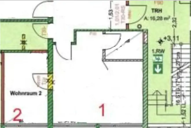 2 Zimmer Wohnung mit 31 m² in Dortmund – Bild 9