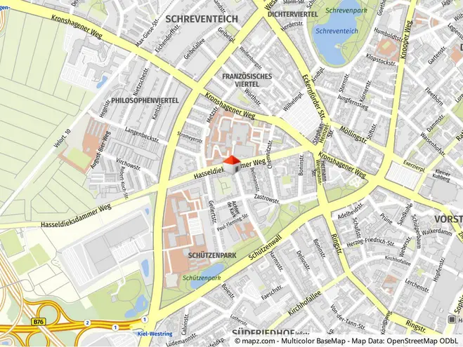 1 Zimmer Wohnung mit 16 m² in Kiel – Bild 3