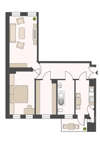 3 Zimmer Wohnung mit 79 m² in Leipzig – Bild 9
