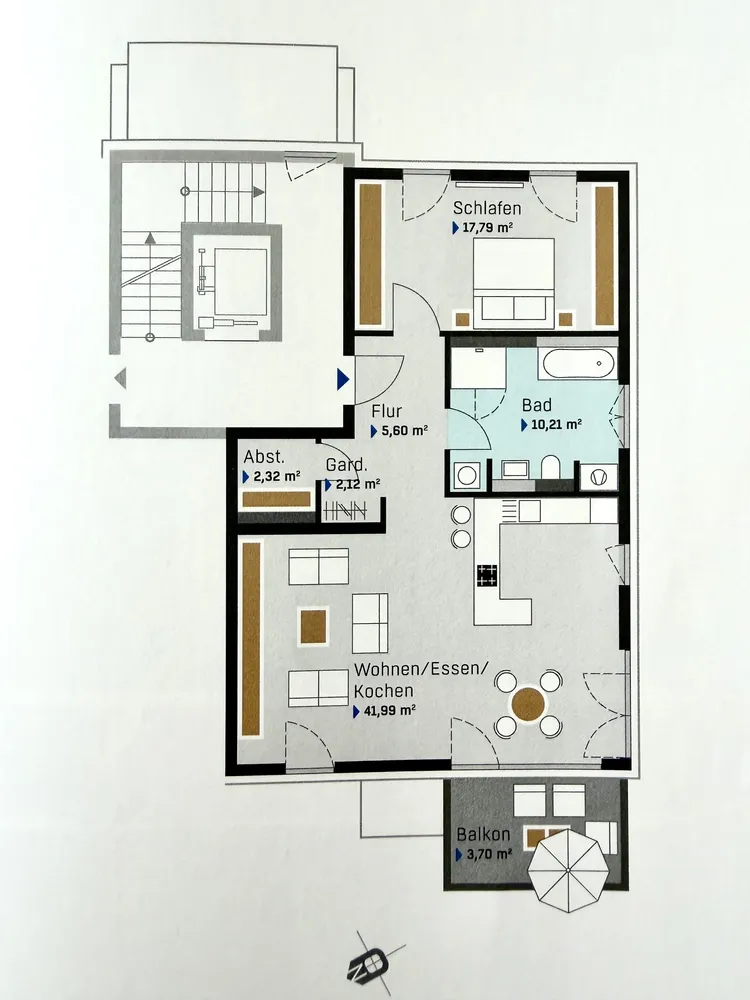 2 Zimmer Wohnung mit 80 m² in Bayreuth – Bild 12