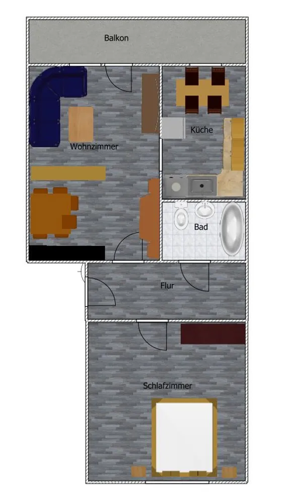 2 Zimmer Wohnung mit 57 m² in Bautzen – Bild 9