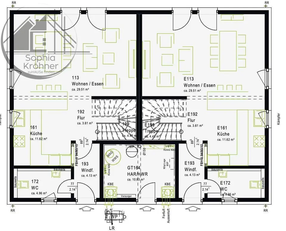 6 Zimmer Haus mit 130 m² in Freiberg – Bild 3
