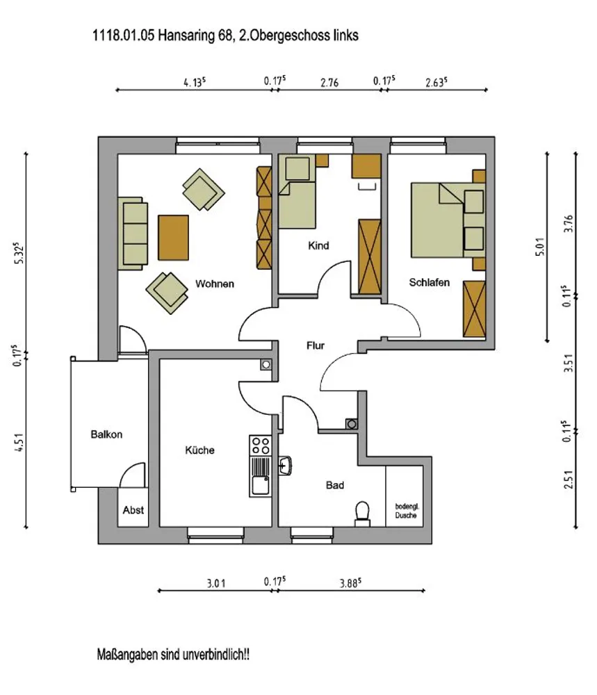 3 Zimmer Wohnung mit 78 m² in Neumünster – Bild 6
