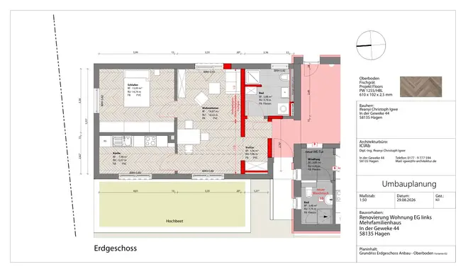 3 Zimmer Wohnung mit 55 m² in Hagen – Bild 5