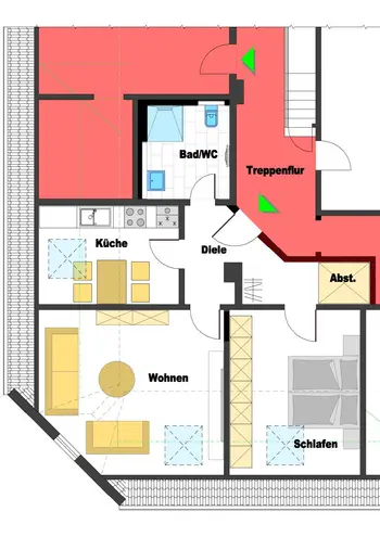 2 Zimmer Wohnung mit 58 m² in Dortmund – Bild 5