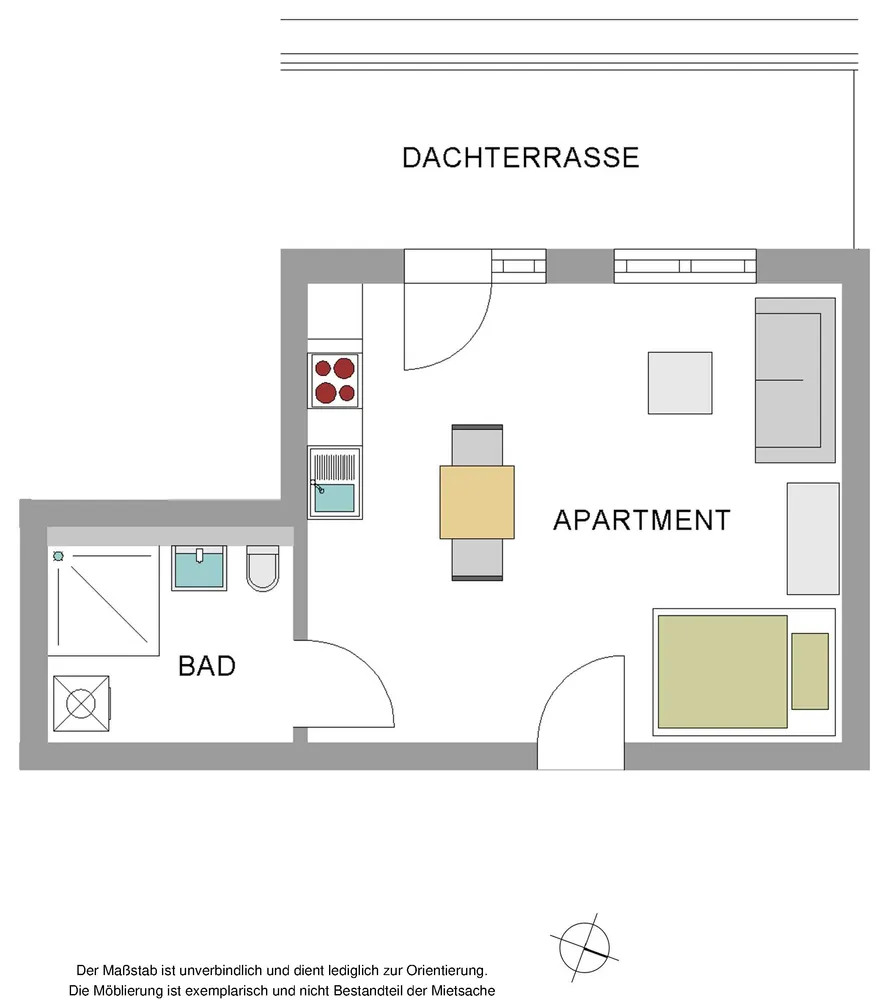1 Zimmer Wohnung mit 38 m² in Bielefeld – Bild 8