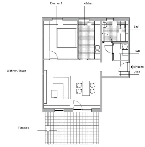 2 Zimmer Wohnung mit 82 m² in Saarbrücken – Bild 7