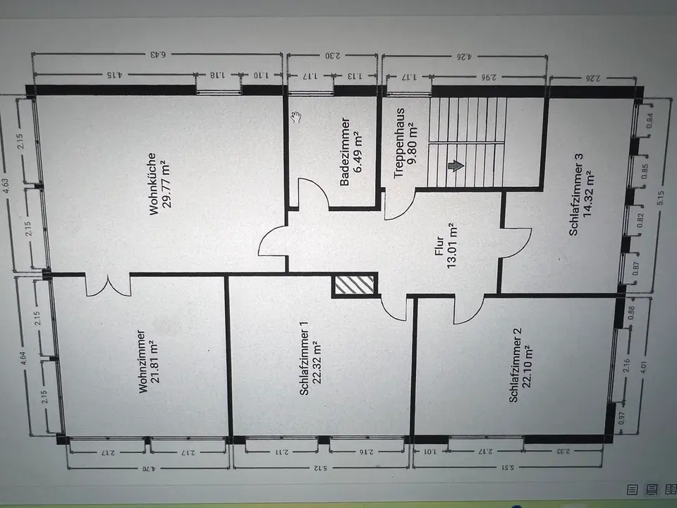5 Zimmer Wohnung mit 130 m² in Rüsselsheim am Main – Bild 3