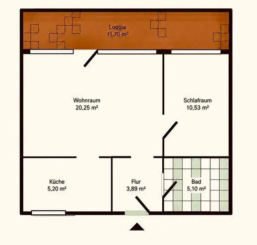 2 Zimmer Wohnung mit 52 m² in Ingolstadt – Bild 10