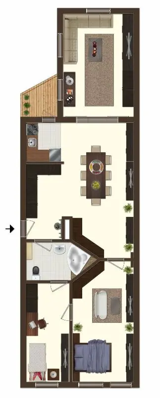 4 Zimmer Wohnung mit 98 m² in Görlitz – Bild 4