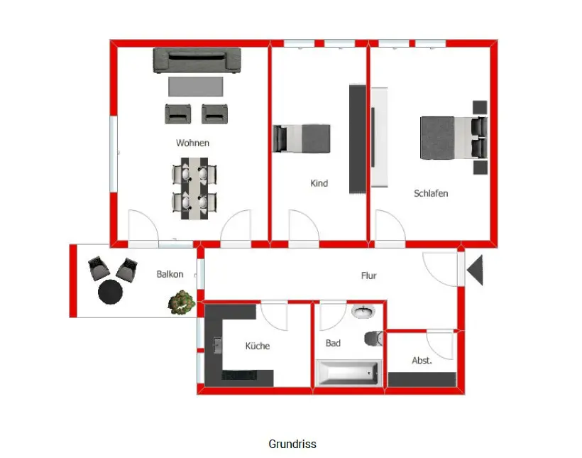 3 Zimmer Wohnung mit 70 m² in Dietzenbach – Bild 5