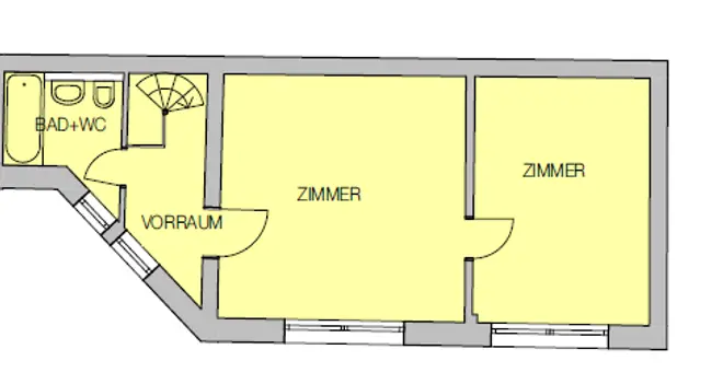 3 Zimmer Wohnung mit 89 m² in Oberhausen – Bild 2