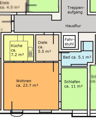 2 Zimmer Wohnung mit 49 m² in Dresden – Bild 8