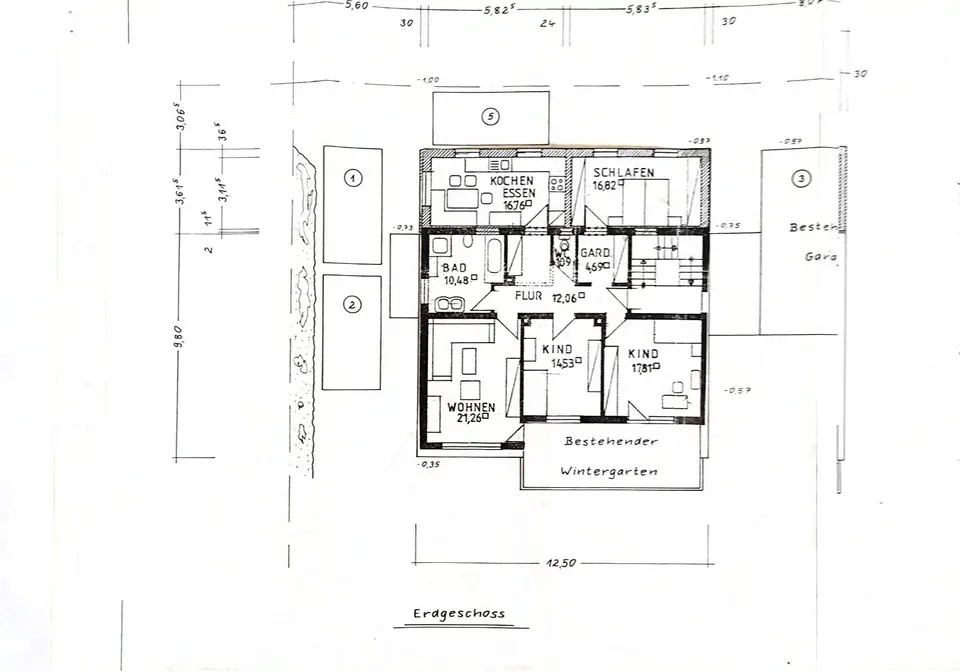 5 Zimmer Wohnung mit 130 m² in Augsburg – Bild 3