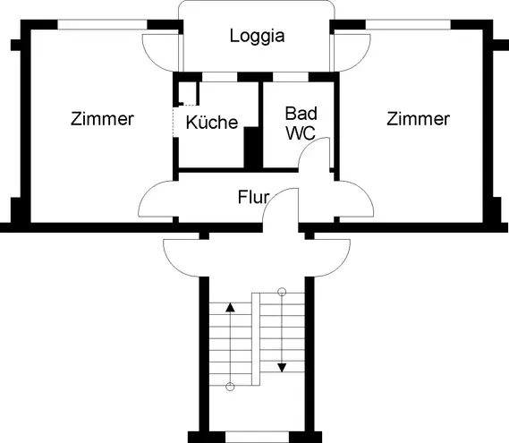 2 Zimmer Wohnung mit 46 m² in Duisburg – Bild 10