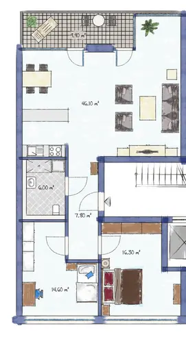3 Zimmer Wohnung mit 96 m² in Aachen – Bild 8