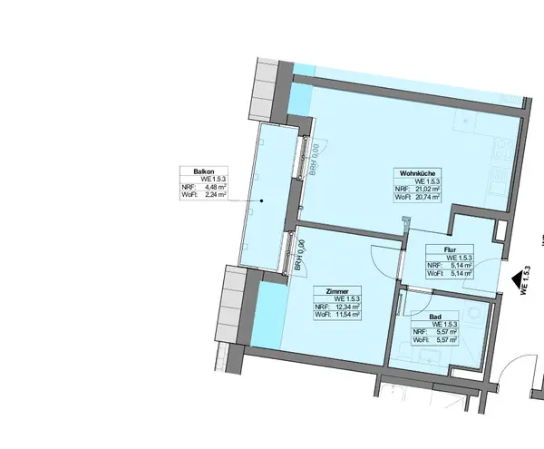2 Zimmer Wohnung mit 45 m² in Dresden – Bild 11