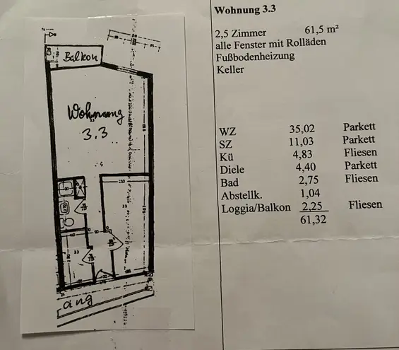 2 Zimmer Wohnung mit 62 m² in Herne – Bild 11