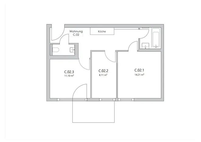 WG-Zimmer mit 14 m² in Berlin – Bild 9