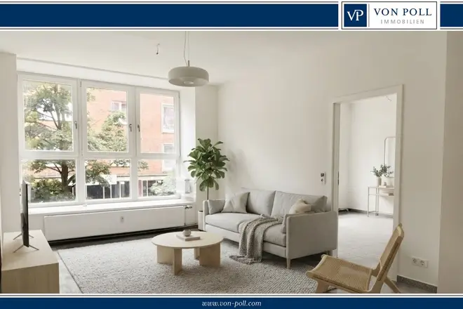 2 Zimmer Wohnung mit 53 m² in Kiel – Bild 1