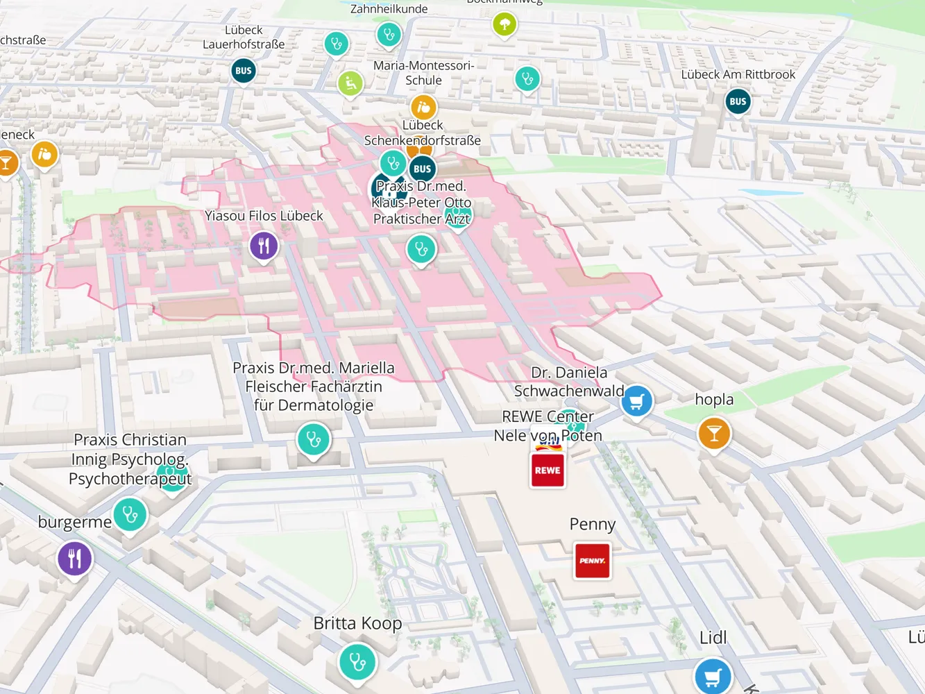 3 Zimmer Wohnung mit 60 m² in Lübeck – Bild 2
