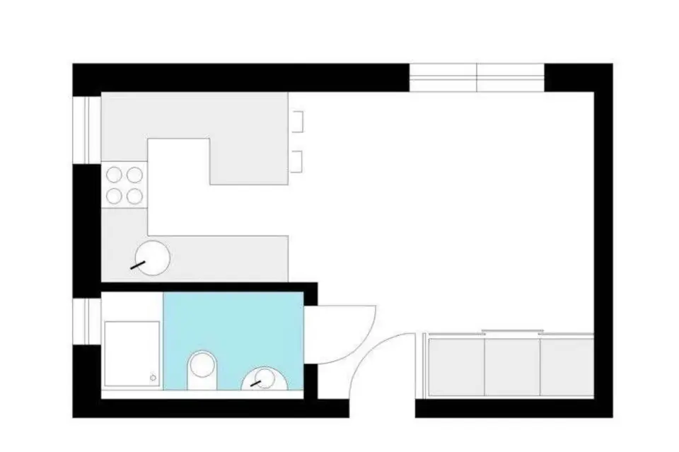 2 Zimmer Wohnung mit 25 m² in Hanau – Bild 7