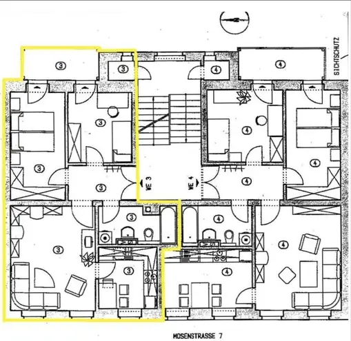 3 Zimmer Wohnung mit 61 m² in Chemnitz – Bild 2
